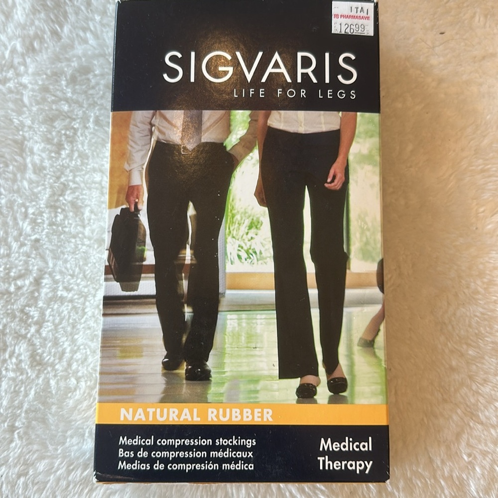 New in box Sigvaris Medical Compression Stockings
